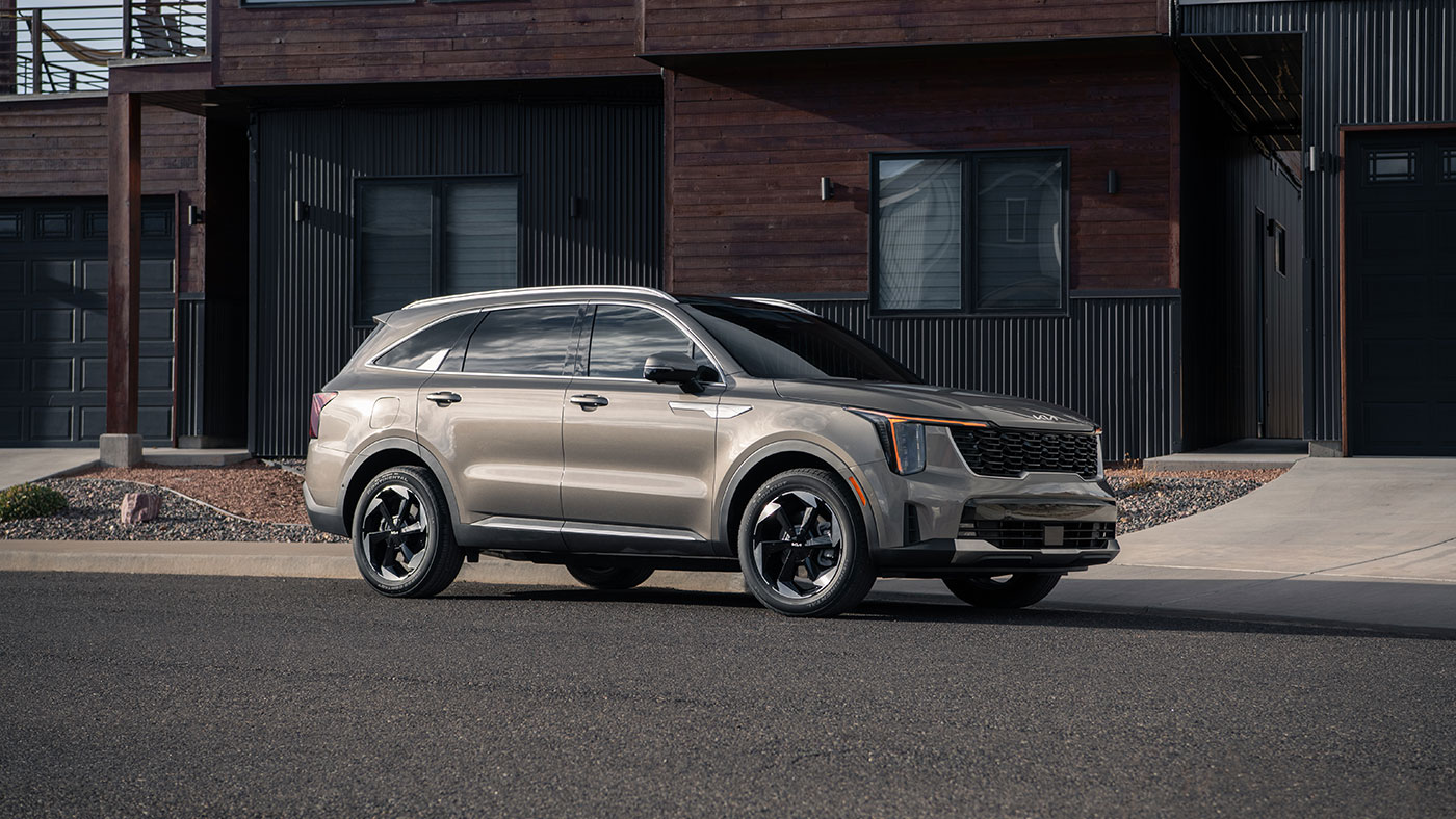 2026 Kia Sorento PHEV parked on street