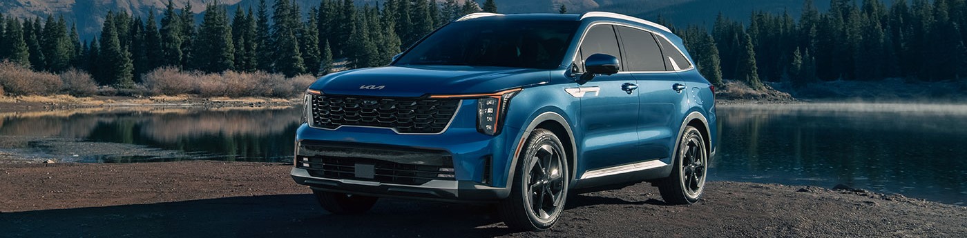 2026 Kia Sorento PHEV parked near body of water