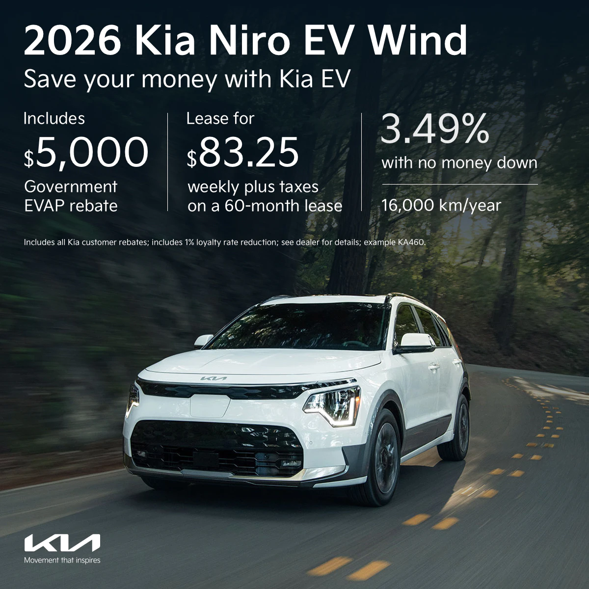 2026 Kia Niro EV Wind